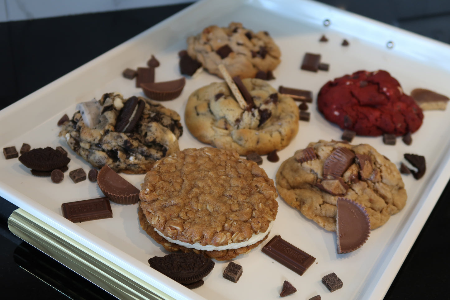 Cookie Gift Box- 6 Large Gourmet cookies